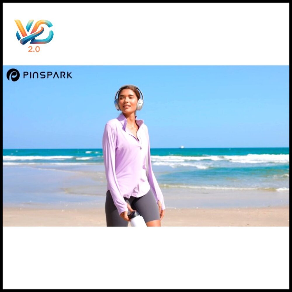 Long Sleeve Workout Top Half Zip Quick Dry Athletic Running Hiking Golf - Picture 6 of 7